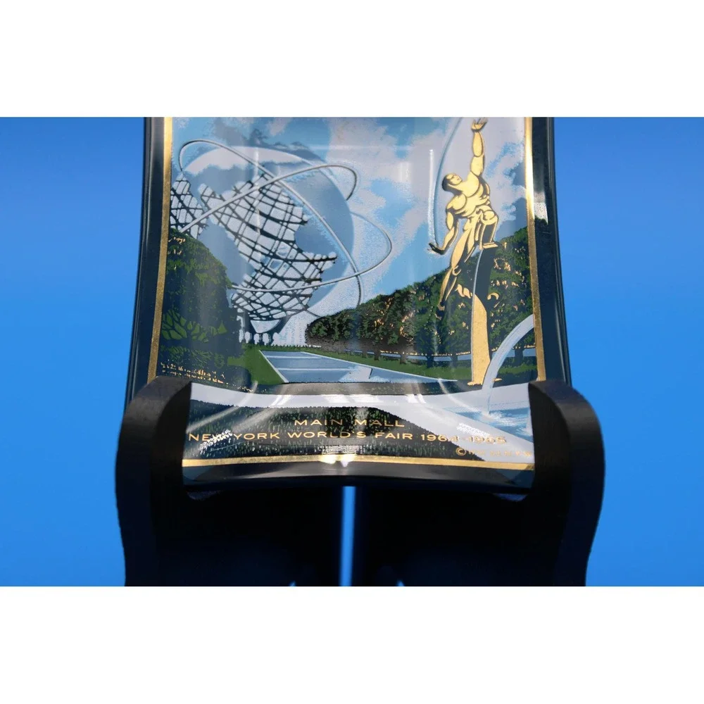 1964-1965 World's Fair Ashtray: Vintage Souvenir Trinket Tray